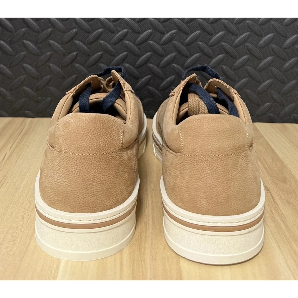 Ted Baker London Hampstead Nubuck Sneakers Shoes Light Brown Mens Size 12 NEW